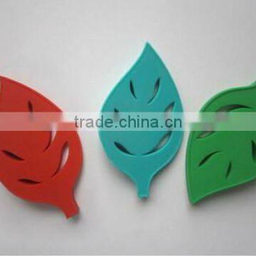 Simple Design Creative Silicone Book Sign Leaf Shape