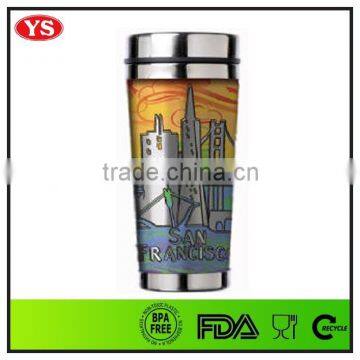 450ml double walled stainless steel tumbler