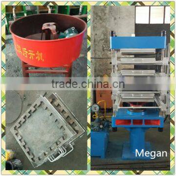 Rubber Tiles Production Line/floor Tiles Making Machine/rubber Tile Press