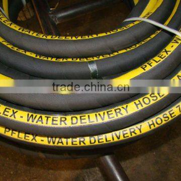 Corrugated surface water suction rubber hose