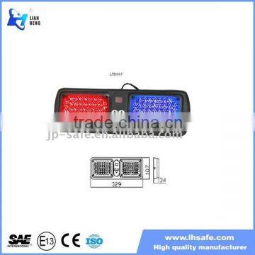 12V 86pcs led Super Bright Car Truck Visor Strobe Flash Light Panel 86w led warning lights LTDG17