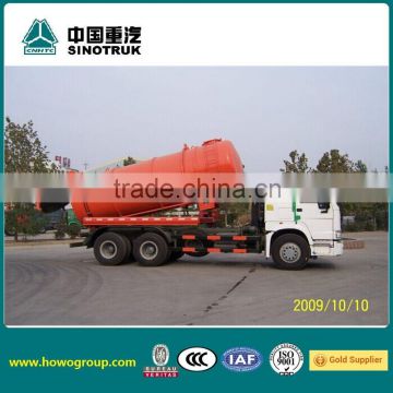 SINOTRUk HOWO 6x4 sewage suction truck howo tanker truck