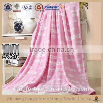 Manufactory alibaba china home textile flannel fleece 2ply or 1ply luxury blanket for bed