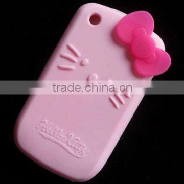 new fashion silicone case for blackberry(hello kitty)