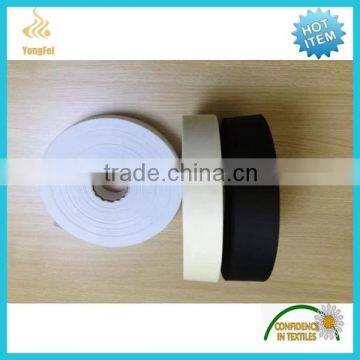 Good quality White Color 100% Woven Cotton Ribbon