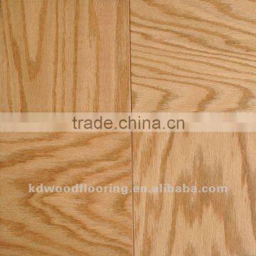 Abrasion Resistance Red Oak Square Engineered Wood Flooring