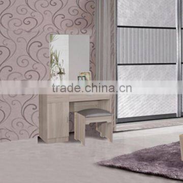 E1 18mm MDF moisture-proof dressing table mirror with drawer