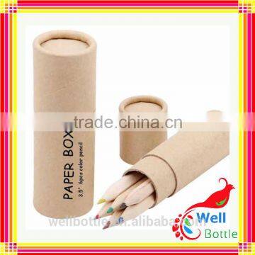 Customized printed paper tube with biodegradable cardboard paper tube with flat edge paper tube