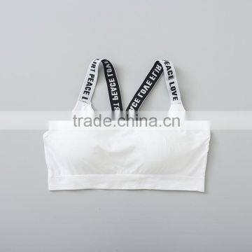 Shantou Sports Seamless With Padded Tube Bra Nude Sport Underwear Yoga Sports Wear Girl Bra Women photo-3