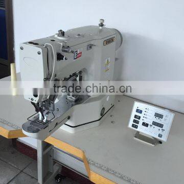 Japan technology electronic direct drive lockstitch bar tacker sewing machine