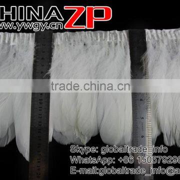 Leading Supplier ZPDECOR Good Quality Loose Cheap Bleached Goose Satinettes Feathers Trim photo-5