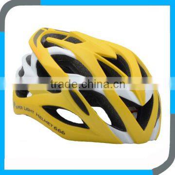 nice yellow riding bike helmet,cool crash racing helmet for cyclist