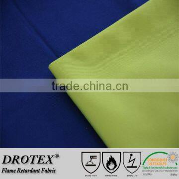 CVC Antistatic Anti acid fire retardant cotton fabric / Safety Workwear