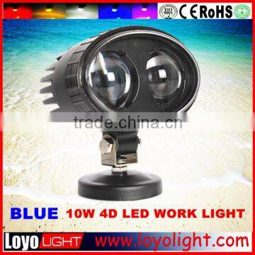 LED Forklift Safety blue point led work light 10w 10-60V led forklift warning lights