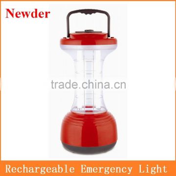 China camping equipment, 2x6W tubes rechargeable camping lantern MODEL 863