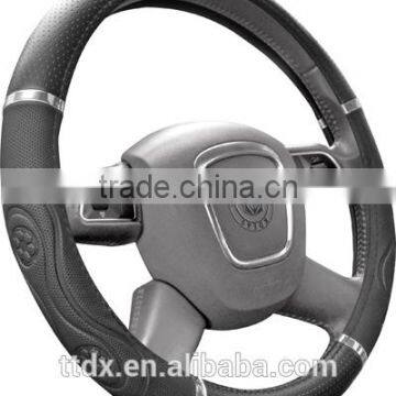 New style Fashionable PU heated car/pick up truck Steering Wheel Covers Manufacturers