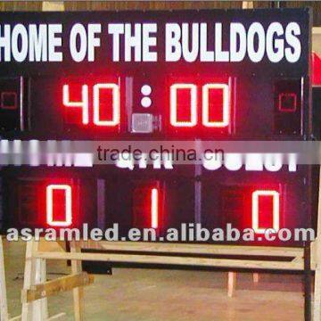 remote scoreboard electronic led score board wireless remote control LED Portable table electronic scoreboard/scoring board smal