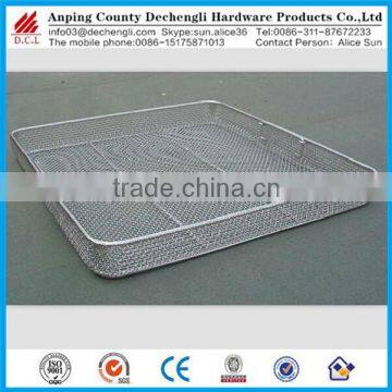 stainless steel material professionally manufacture medical sterilizing basket