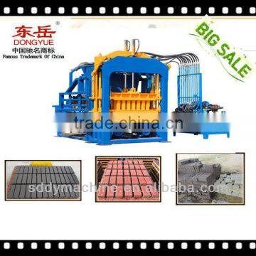 QT4-15 Full Automatic Brick Machine Building Brick Machine with mixer