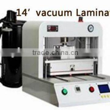 Wholesale high quality CE certificate laminator LCD repair equipment for broken lcd screen refurbish 14 inch with pump