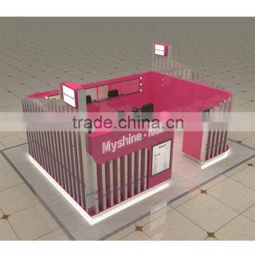 Customized Luxury Eyelash Bar Wink Eyebrow Kiosk Design photo-4