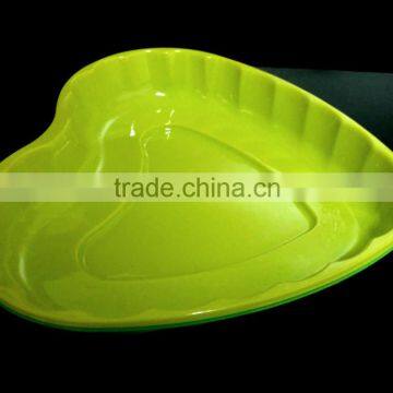 High Quality Plastic Fruit Plate Heart Type Snack Container photo-3