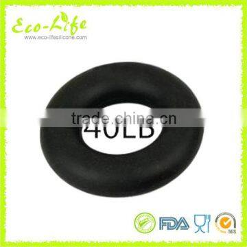 Eco-friendly 8.8cm Silicone Hand Grip Exerciser Ring, Muscle Power Training Ring photo-4