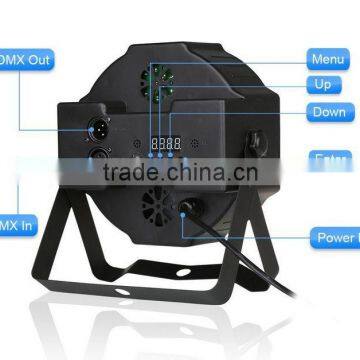 Good Quality Blizzard Stage DJ Lighting BAM Par 36pcs 3W RGB LED Slim Mega Flat Par Can With Plastic Housing photo-2