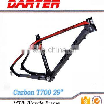 High Quality 700C MTB carbon frame 29er