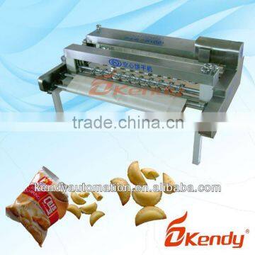 Small hollow biscuit making machine