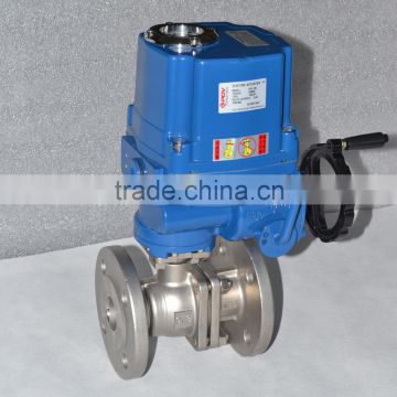 ss304 high pressure electric flow control valve