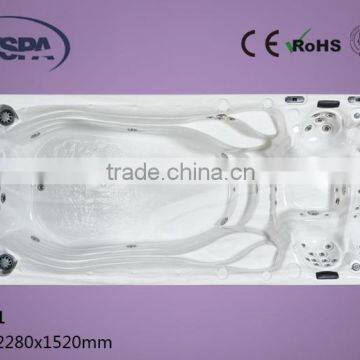 large outdoor spa pool Massage Hot Tub Sexy Masage Spa with CE Certificate