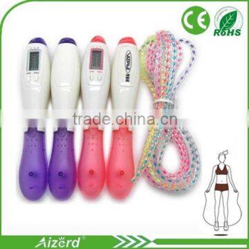 wholesale digital skipping jump rope with pedometer