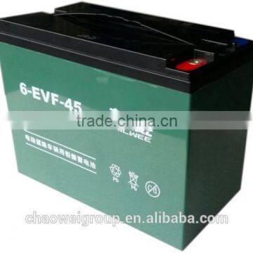 Chilwee MF Silicone gel deep cycle battery 12V45Ah/3Hr for electric wheelchairs and electric medical devices