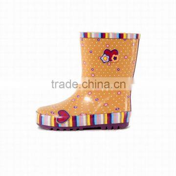 China made kids fashion rain boots winter warm shoes for sale