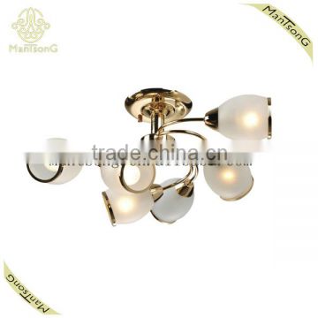 Hot Sale Russian Style Glass Ceiling Light Modern Metal, Hotel Decorative Ceiling Lamp