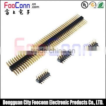 0.8mm pin header connector with dual row