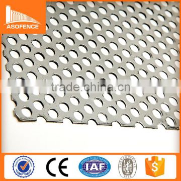 Galvanized Steel Perforated Metal Sheet, screen speaker grille mesh