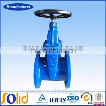 WCB Body Flanged Resilient Seated Steam Gate Valve DN800