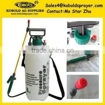 8L garden sprayer pressure pump sprayer