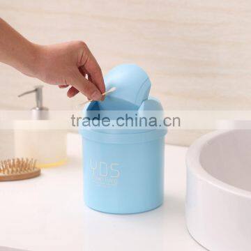 Japan and South Korea Desktop Storage Barrel Creative Fashion Mini Cap Shake Cover Garbage Can photo-6