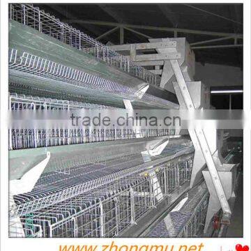 Hot poultry battery cages/ automatic feeding machine