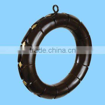 Black Small Eyelet Curtain Rings