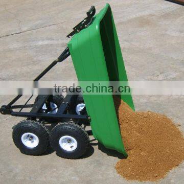 75 Litre Plastic Tray Garden Dump Cart photo-2