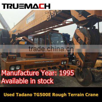 Used Tadano TG500E 50Ton Rough Terrain Crane photo-2