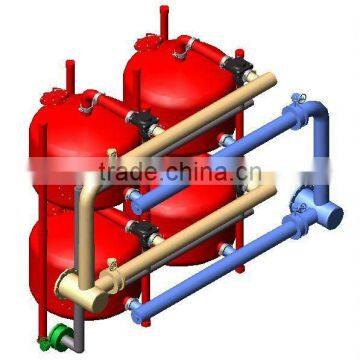 Vertical sand filter