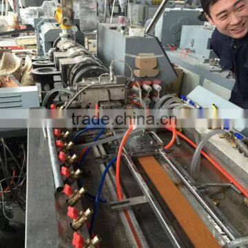 WPC Wood Plastic Fence Post Extrusion Machine-fence Making Machine