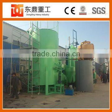 2017 New technology waste plastic gasification/MSW gasifier working no pollution