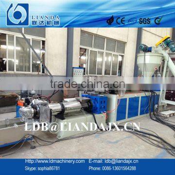 Plastic films granulating machine