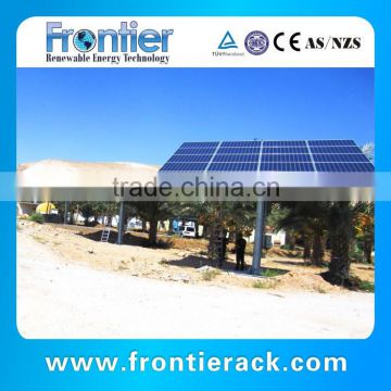 frontier 2014 Dual axis solar tracking system